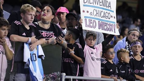 Lionel Messi misses Inter Miami’s game at Chicago because of scar tissue ailment